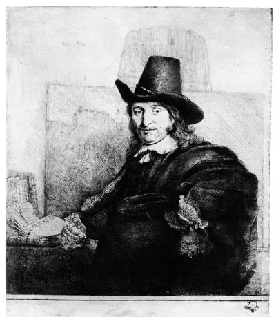 Jan Asselyn by Rembrandt van Rijn